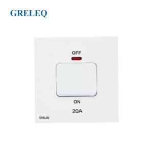 Bộ công tắc 20A kèm đèn Led C9-012SW-W