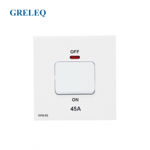 Bộ công tắc 45A kèm đèn Led C9-013SW-W