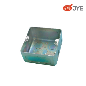 Hộp sắt vuông âm tường 2P (105*105*58) 1.2 dày