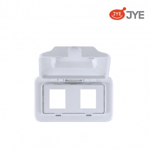 Mặt che mưa 2 lỗ JY-7902 (Dạng ngang)