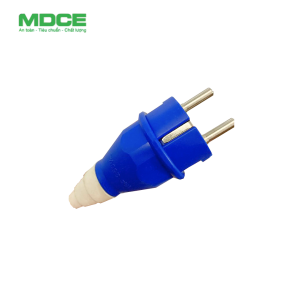 MD012 DTD - Phích cắm 2 chân 16A-240V-2P+E-IP44