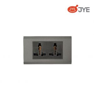 Ổ cắm đôi đa năng JY-E15142-G