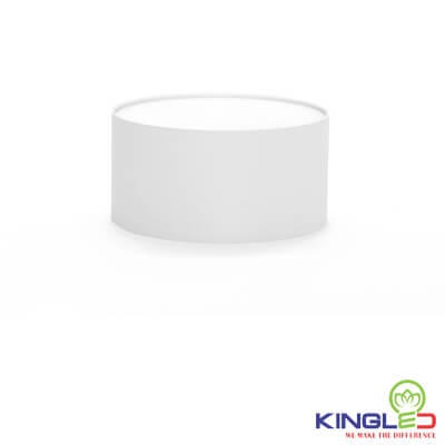 Đèn LED Ống Bơ KingLED Tán Quang 7W Vỏ Trắng