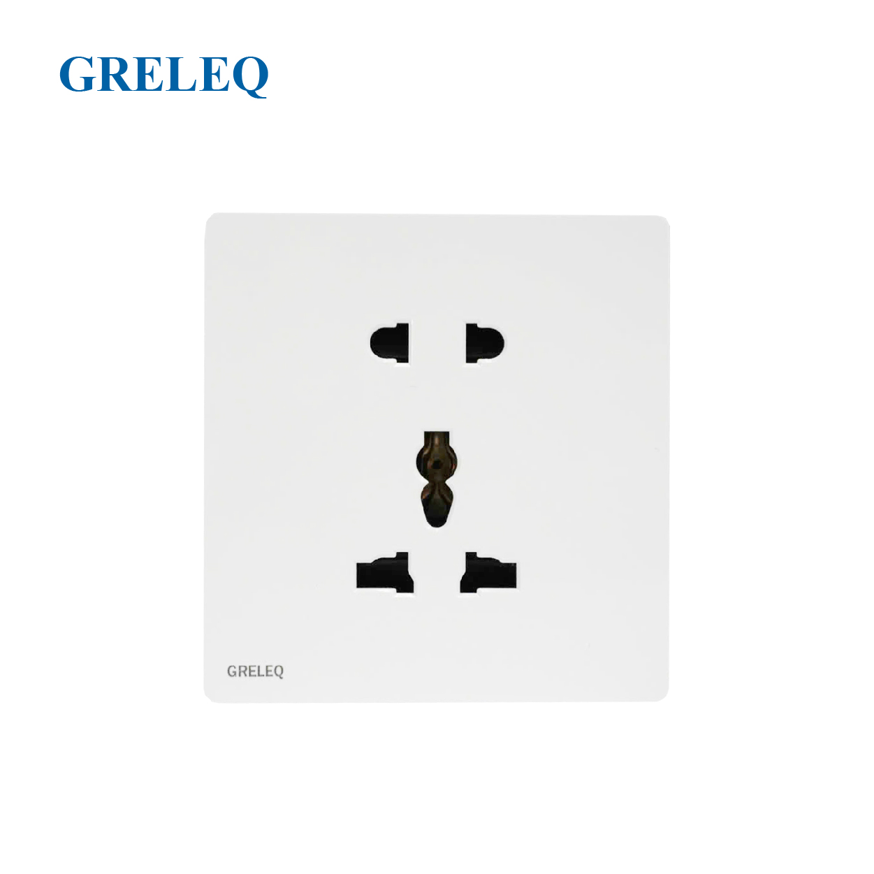 Bộ ổ cắm đôi đa năng C1-009S-W