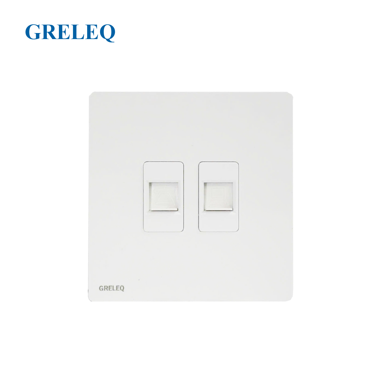 Bộ ổ cắm Điện thoại + Máy tính C1-019TL-W