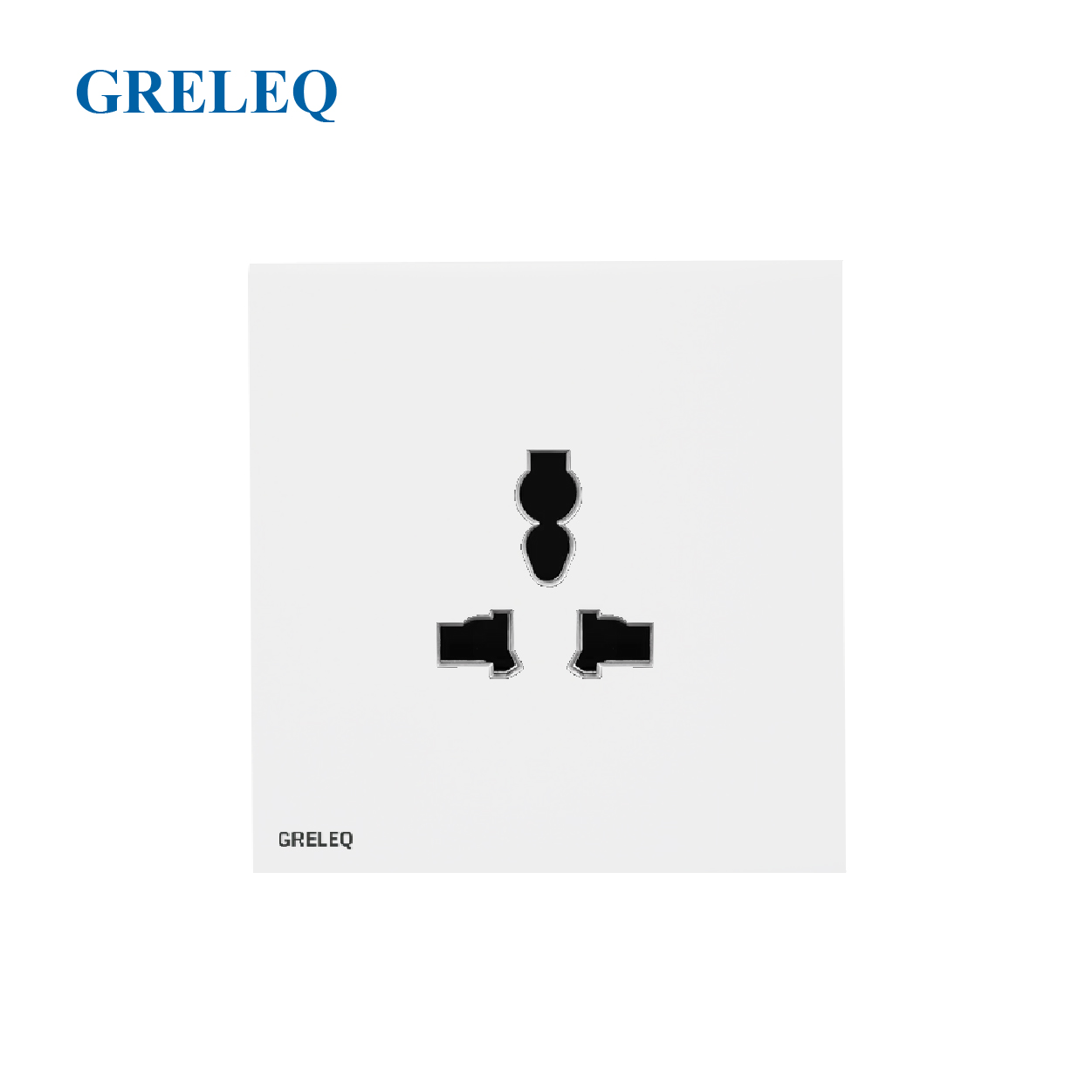 Bộ ổ cắm đơn đa năng C9-008S-W