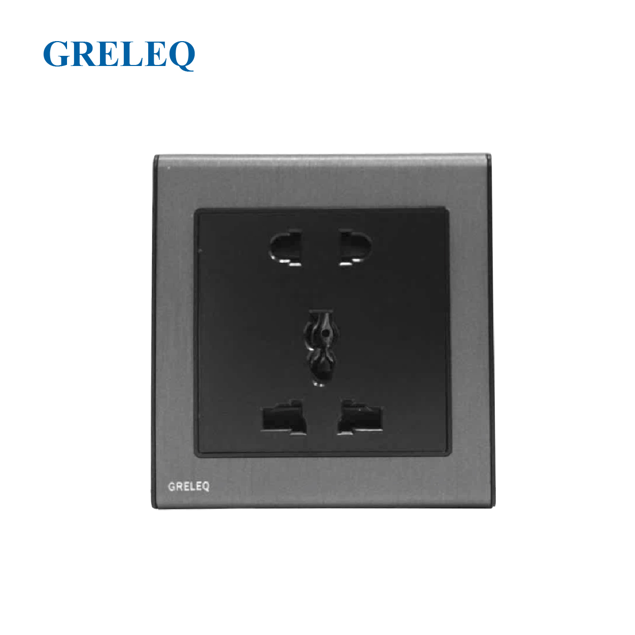 Bộ ổ cắm đôi đa năng F3-009S-BG