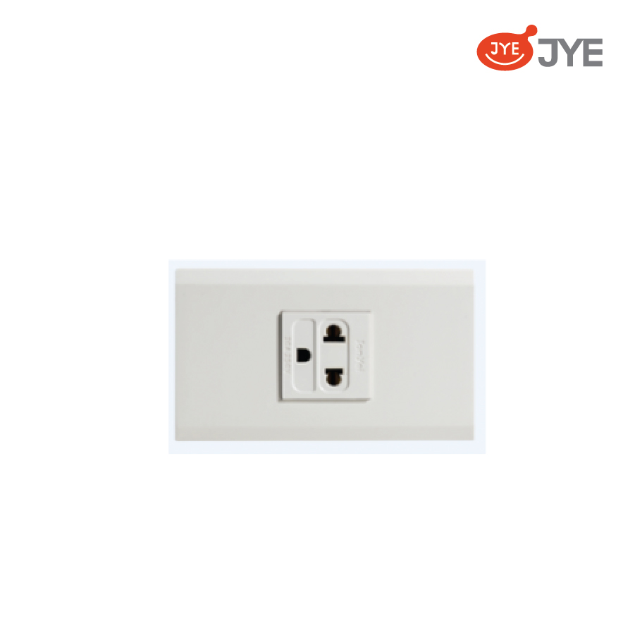 Ổ cắm đơn 3 chấu có tiếp địa JY-K3003