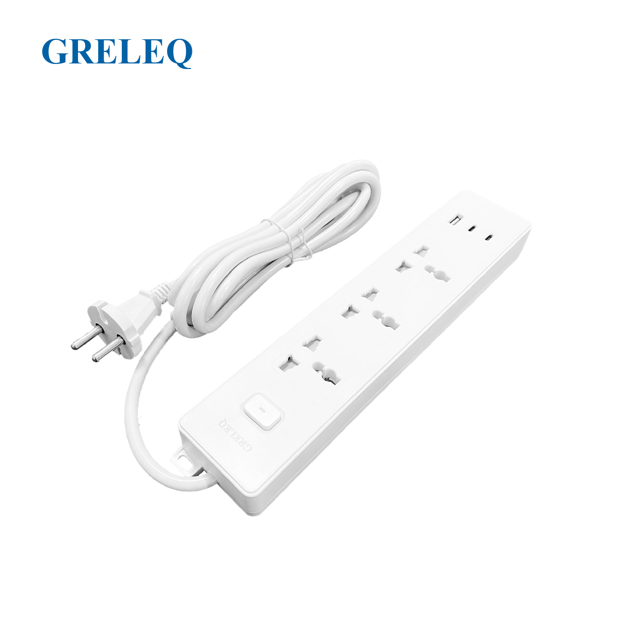 Ổ cắm nối dài tích hợp sạc G-ES333U2C1SW-W