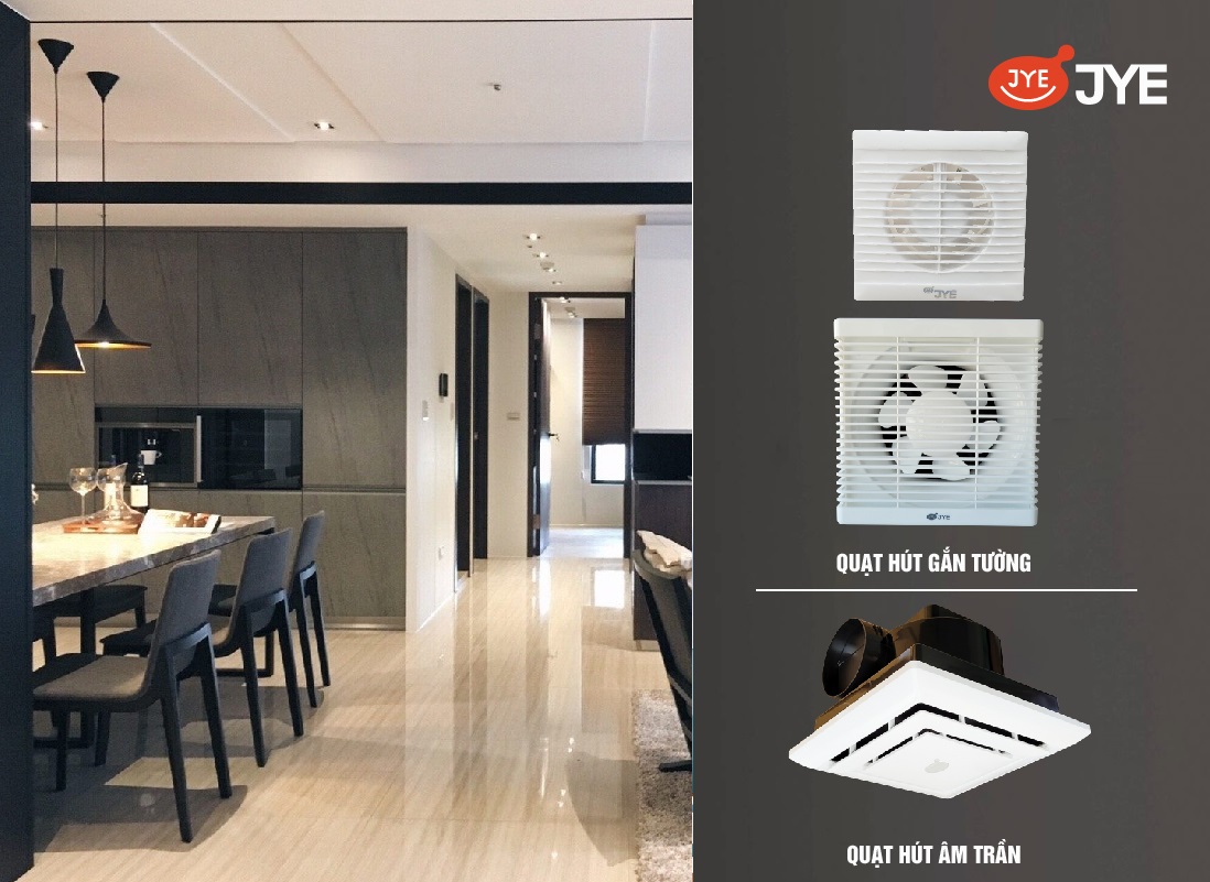 Tại sao nên lựa chọn quạt hút thông gió âm trần?